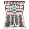 Gewindeschneidesatz 110-tlg. Schneideisen Gewindebohrer M2-M18