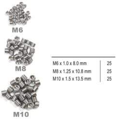 Alternative view of Gewindereparatursatz M6 M8 M10 87-tlg.