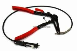 Schlauchschellenzange Schlauchklemmzange  Ratschen - Schlauch - Klemmenzange 630 mm mit Bowdenzug