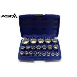 Steckschlüsselsatz 12-Kant 1/2'' 8-36mm Satz 21-tlg Einsätze