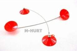 Saughebersatz 4 Stück Gummisauger für Glas Glassauger elastisch Scheibenheber Sauger