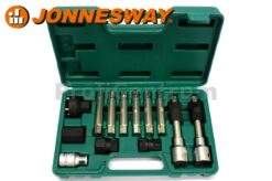 Lichtmaschinen-Bitsatz, Steckschlüssel- Einsätze 1/2" Antrieb, 13 tlg.