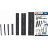 Schrumpfschlauch Sortiment schwarz 126-tlg.