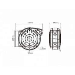 Alternative view of Automatischer Kabelaufroller Elektrisch 1.5mm x 15m 230V