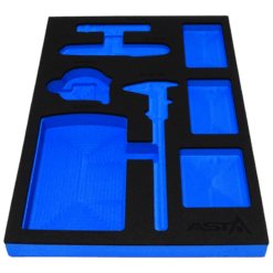 Alternative view of Werkstattwagen Einlage für Bohrer, Tapetenschneider, Maßband, Messschieber, Schrauben, Bolzen