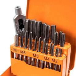 Alternative view of Gewindebohrersatz mit Windeisen M3-M12 Satz
