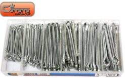 Alternative view of Karosserieklammern gerade Satz 144-tlg Karosseriesplinte