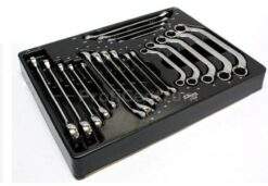 Blockschlüsselsatz 20-tlg Einlage mit Ratsche Leitungsschlüssel TORX