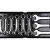 Gabel Ringmaul-Schlüssel Satz 10-19mm kurz 10-tlg Maul Ring Einlage