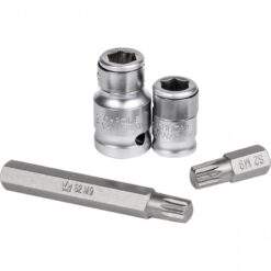 Alternative view of Steckschlüsselsatz 22-tlg Imbus Bit SPLINE Satz M4-M18 Nüsse Steckschlüssel Werkzeug