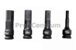 Alternative view of Kraft Schlagschraubernüsse-Satz Einlage 16-tlg 1/2'' TORX T30-T80, 75 mm und HEX H5-H19 Schlagschrauben