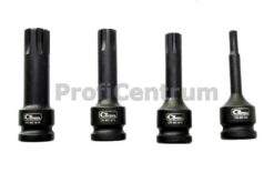 Alternative view of Kraft Schlagschraubernüsse-Satz Einlage 16-tlg 1/2'' SPLINE RIBE  Schlagschrauben