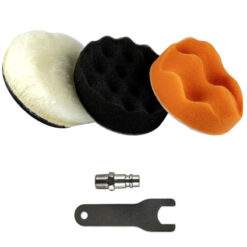 Alternative view of Druckluft-Poliermaschine Set 75mm