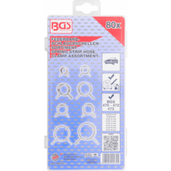 Alternative view of Federband-Schlauchschellen Sortiment 80-tlg.