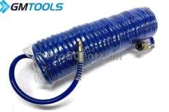 Druckluftschlauch Spiralschlauch 10x6,5mm 15m Druckluft Polyurethan