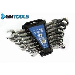 Maul-Ratschenschlüssel Satz 8-tlg 8-22mm Schlüsselsatz Gelenk