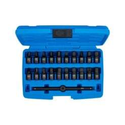 Alternative view of Ölschrauben Öldeckel Steckschlüsseln Satz 21-tlg 3/8'' 8-10mm Ölwannenschlüssel