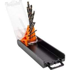 Alternative view of Spiralbohrer-Satz HSS 1,5 - 6,5 mm 13-tlg.