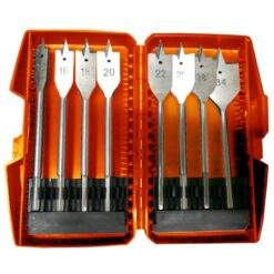 Alternative view of Holzbohrer Satz 8 Stück 12-32 mm Flachholzbohrer Flachfräsbohrer