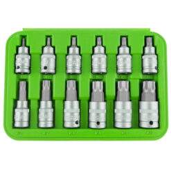 Alternative view of BIT-Set 12-Kant 1/2'' 12-tlg. SPLINE XZN M4-M20