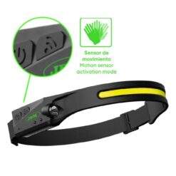 Alternative view of COB-Stirnlampe 2in1 LED COB 5W 1200 mAh