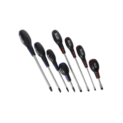 Alternative view of Profi-Schraubendreher Satz 8-tlg Schraubenzieher Kreutz Schlitz