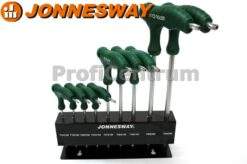 TORX Stiftschlüsselsatz 9-tlg mit Handgriff Winkelschraubendrehersatz