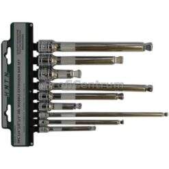 Kippverlängerungen-Satz 1/2'' 1/4'' 3/8'' 9-tlg Verlängerung