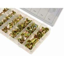 Alternative view of Nietmuttern Sortiment Stahl 150 Stück M3-M10