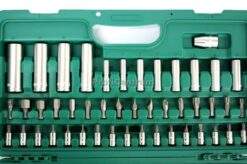 Alternative view of Steckschlüsselsatz 94-tlg 1/2'' 1/4'' Verlängerung Ratsche Adapter BIT TORX Schlitz Kreuz Satz