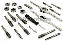 Alternative view of Gewindebohrer und Schneideisen Satz 33-tlg M3-M12 HSS