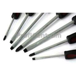 Alternative view of Profi-Schraubendreher Satz 7-tlg mit Schlagkappe Schraubenzieher Kreutz Schlitz