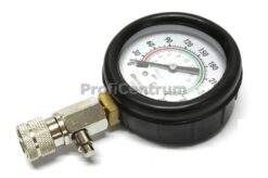 Alternative view of Kompressionstester Kompressionsprüfer Satz 9-tlg. Kompressionsdruckprüfer + 4 Adapter im Koffer  Benzin