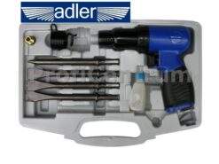 Schlaghammer Drucklufthammer 5-tlg Satz 190mm 4 Spitzeisen Meißel