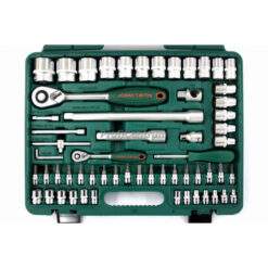 Alternative view of Steckschlüsselsatz 94-tlg 1/2'' 1/4'' Verlängerung Ratsche Adapter BIT TORX Schlitz Kreuz Satz