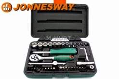 Steckschlüssel Satz 1/4'' 41-tlg. Knarrenkasten Knarrenschlüssel Set Steckeinsätze Super Tech 7in1