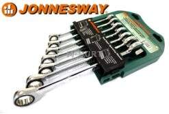 Ring- Maulschlüssel-Satz mit Ratsche 72-Zähne Satz 7-tlg 10-19mm Ringschlüssel Maulschlüssel Schraubenschlüssel