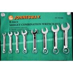 Ring-Maulschlüssel Satz 8-tlg kurz 12-Kant