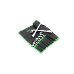 Alternative view of Set Doppel-Steckschlüssel gebogen 14-tlg.