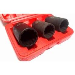 Alternative view of Schlagschrauber Satz 12-Kant 30, 32, 36 mm 1/2'' Steckschlüssel Einsätze