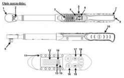 Alternative view of Digitaler Drehmomentschlüssel 1/2'' 10-200Nm