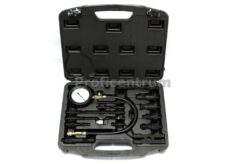 Alternative view of Kompressionstester Kompressionsprüfer 17-tlg DIESEL Tester Meßgerät Manometer