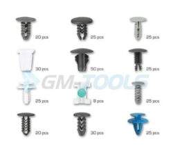 Alternative view of Verschiedene Befestigungsclips FIAT Set 308 Stück Sortiment