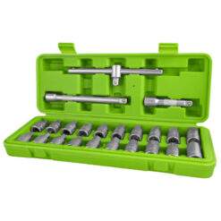 Alternative view of Ölstopfenschlüssel Satz Öldeckel 23-tlg mit Schiebegriff und Verlängerung