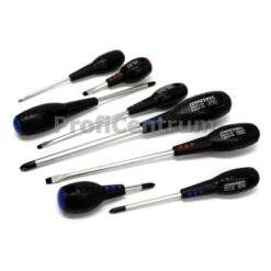 Alternative view of Profi-Schraubendreher Satz 8-tlg Schraubenzieher Kreutz Schlitz