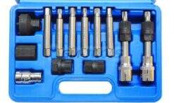 Alternative view of Schlüsselsatz für Lichtmaschinen 13-tlg Satz Generator Riemenscheiben