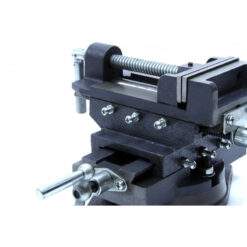 Alternative view of Maschinenschraubstock 100mm Schraubstock Kreuztisch