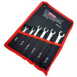 Alternative view of Bremsleitungsschlüssel Leitungsschlüssel Ringschlüssel Satz 6-18 mm Rolltasche 6-tlg