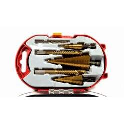 Alternative view of Metall-Bohrersatz 6-tlg. 4-30 mm Kegelbohrer Spiralbohrer mit Fräser