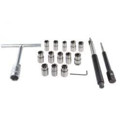 Alternative view of Injektoren Einspritzdüsen Satz 17-tlg Dichtung Fräser Set